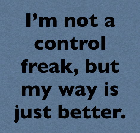 Should Control Freaks Be Allowed To Be Managers?