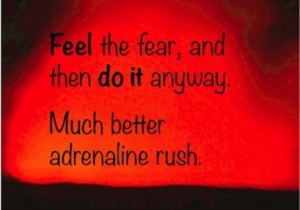 Feel The Fear And Do It Anyway