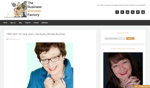 The Business Success Factory  Podcast 069